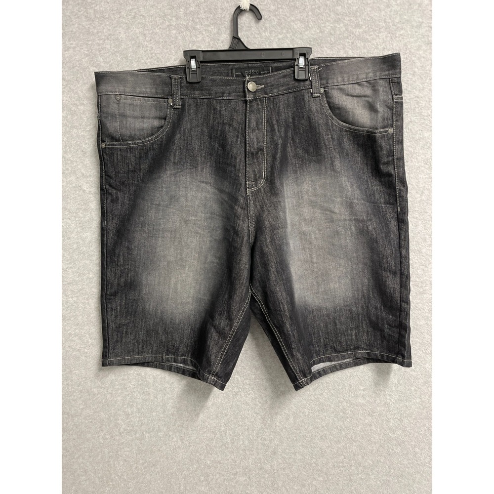 Paper Denim & Cloth Bermuda Shorts Mens 44 Black Denim Dark‎ Wash Authenticity